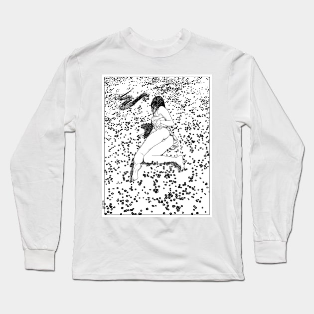 asc 381_La rencontre dans le Vurt (Meeting with John Barleycorn) Long Sleeve T-Shirt by apolloniasaintclair